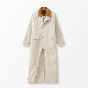 J. Peterman Duster - Men's Large - Color-Natural